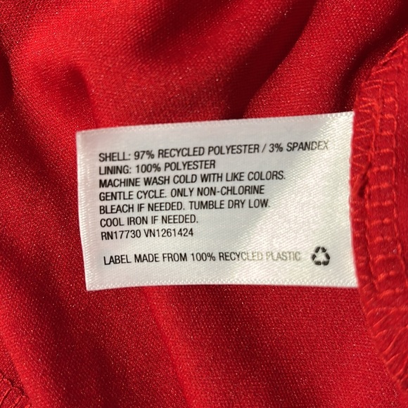 Wild Fable bodycon cocktail dress holiday metallic red sz XL NEW! - Picture 8 of 8